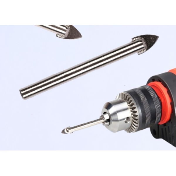 Tile Hole Saw Carbide Drill Bits Spear Point Tip High Concentration With Long Life