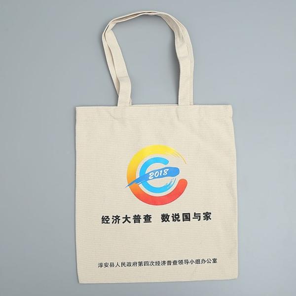 Premium Fashionable Printed Reusable Cotton Shopping Bags With Promotion Logo