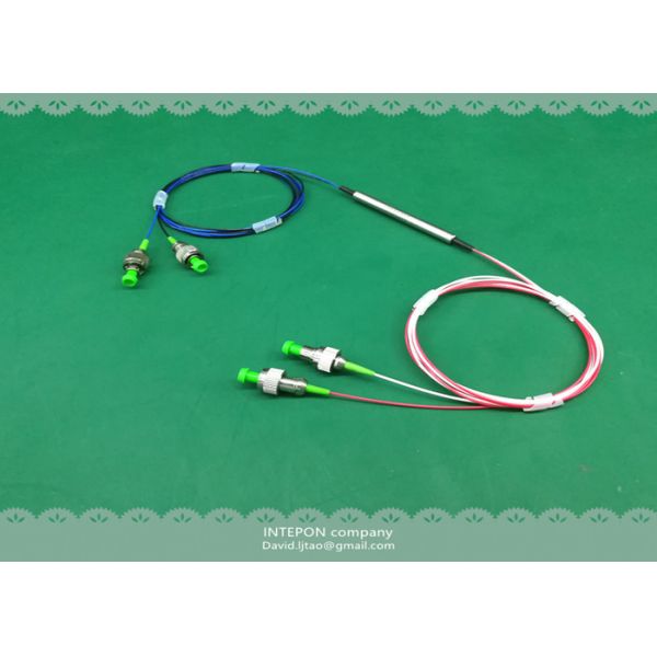Fiber optic circulator,1490nm, made in China, 4 ports, 1.4dB insertion loss.