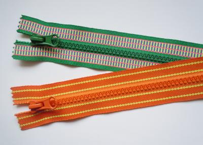 Colourful metel pull background nylon coil zipper zipper for jacket  , coat , dress
