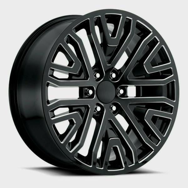 5906 22 Inch GMC Replica Wheels Fit 2018 Chevy Silverado Tahoe Suburban