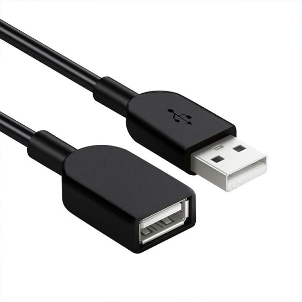 3A USB Data Extension Cable 1M USB 2.0 Male To Female Extension Cable