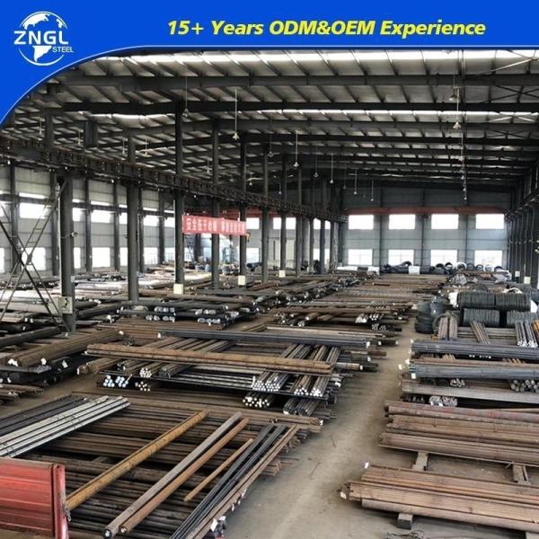 Barres d'acier rondes de qualité carbone laminées à chaud AISI 4140 4130 4320 4340 à faible teneur en carbone