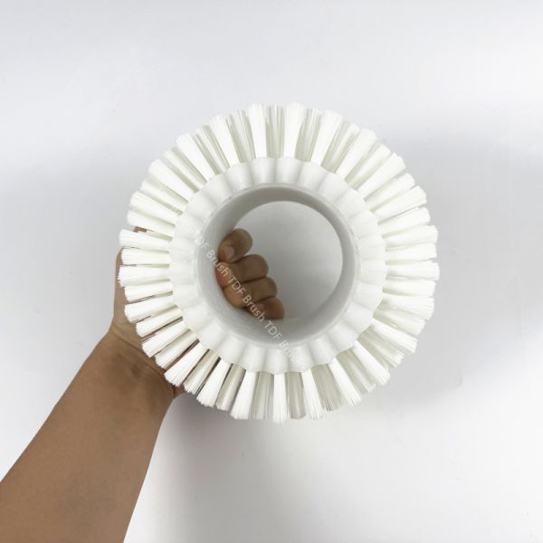 Custom Zig-Zag Modular Roller Brush - Partial Replacement & Nylon Bristles