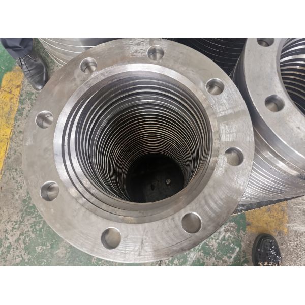 Carbon Steel JIS B2220 40K Pipe Plate Flange PLRF Raised Face A105 for Industrial Application