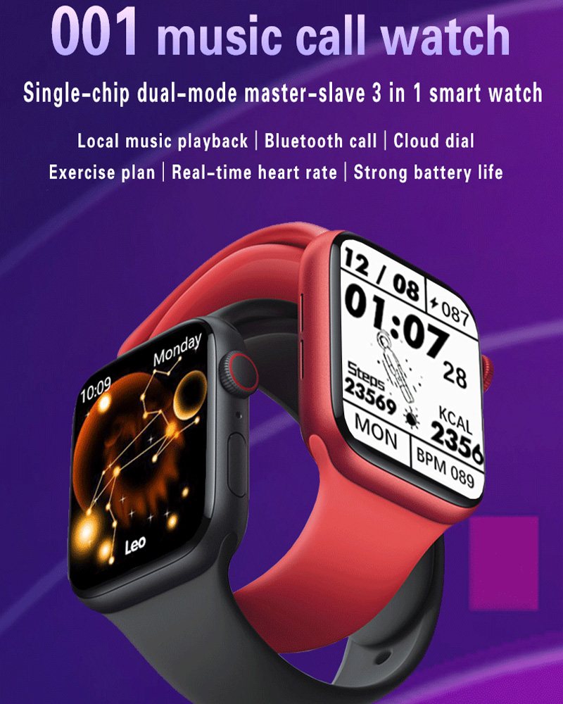 умные экран касания Bluetooth браслета 1,69 тарифа сердца 200mAh полный 5,1