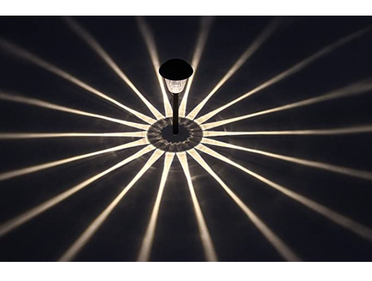 Wireless 600mAh 8 Lumens Waterproof LED Solar Garden Lights