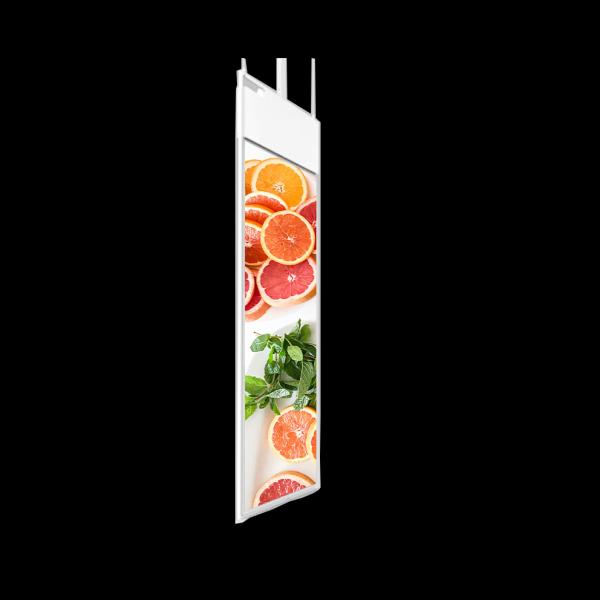 21.5 Elevator Advertising Player Wall Mounted Digital Signage Android WiFi Split Screen LCD Lift Monitor OEM