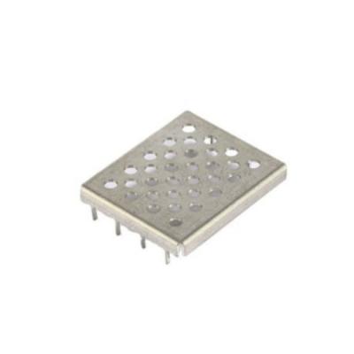 Caixa de blindagem EMI estampada de metal banhada a estanho PCB blindagem RF banhada a níquel