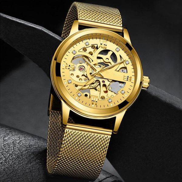Ultra Thin Skeleton Watch Skeleton Sport Watch Skeleton Vintage Watch