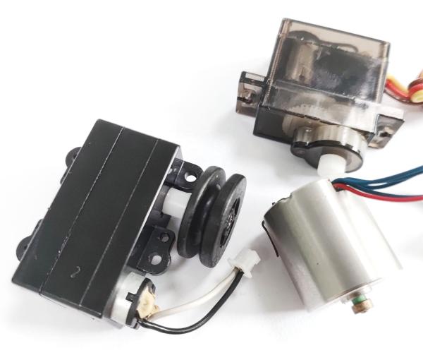 10mm Shaft Length Metal Geared Motor Lightweight For Industrial Automation