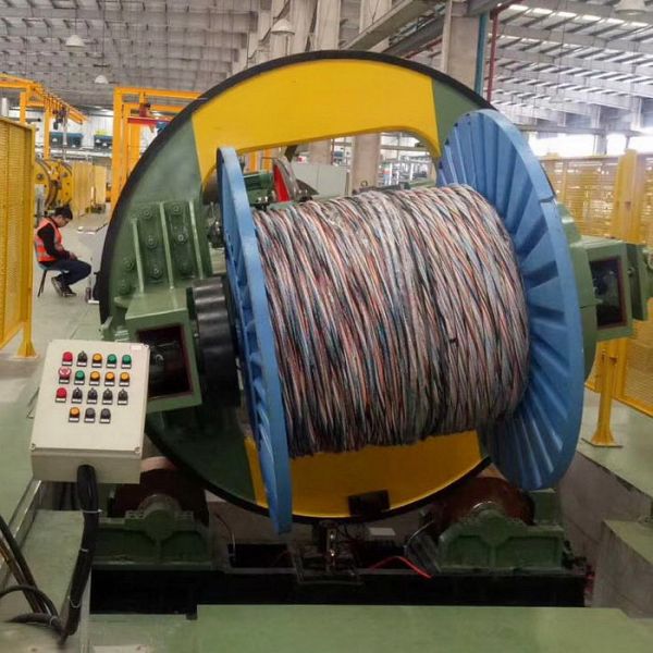 100r/Min Drum Twister Cable Machine 50m/Min Line Speed