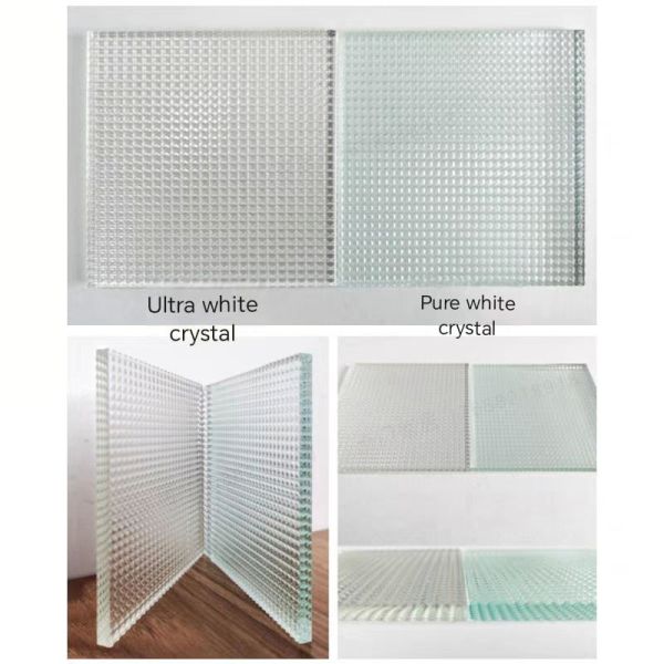 Custom Decorative Glass Panels For Modern Building Windows Shower Partition