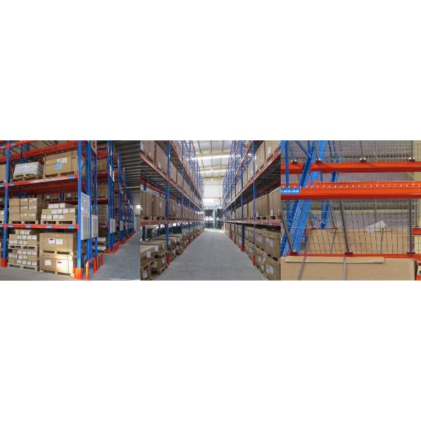 EURO 50mm Pitch Warehouse Pallet Rack Systems