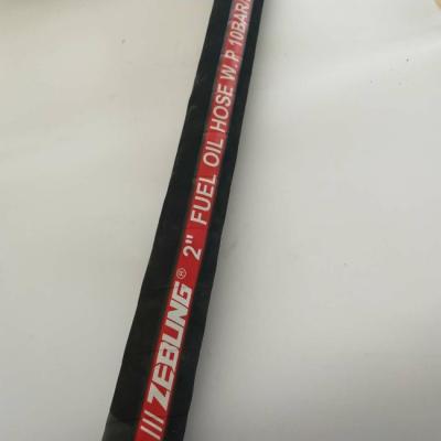 Heavy Duty Fuel Oil Suction Hose With Stainless Steel Mandrel 61m Length