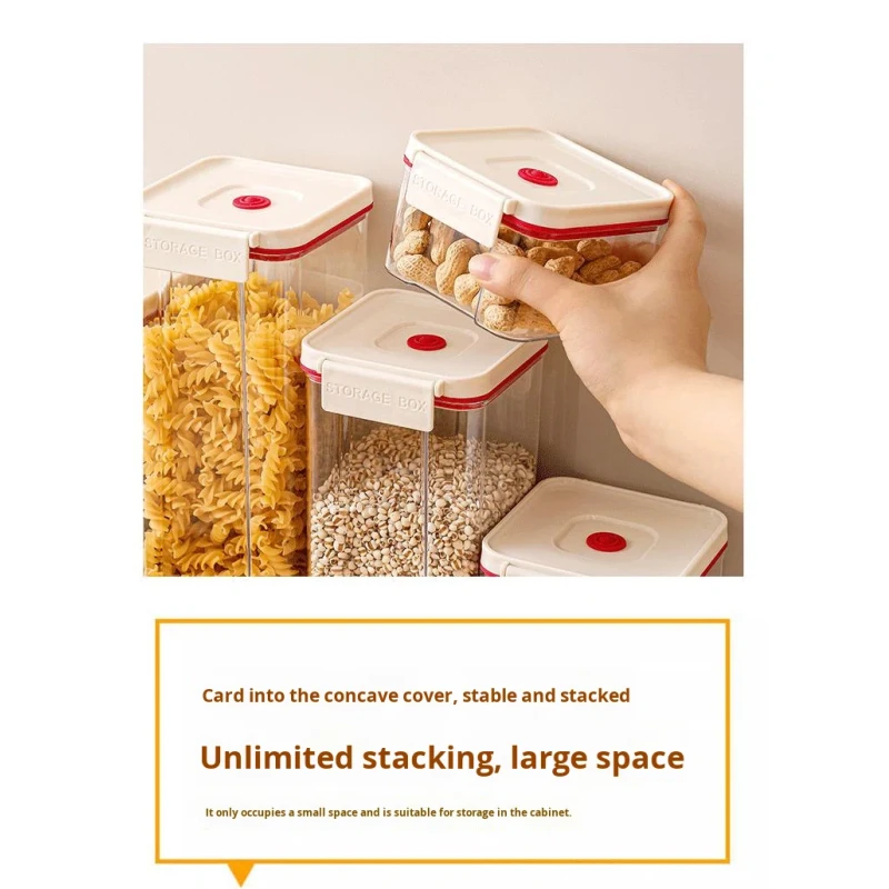 Modern Sustainable Vacuum Sealer Electric Air Pump Grain Moisture-Proof Fresh-Keeping Box for Food
