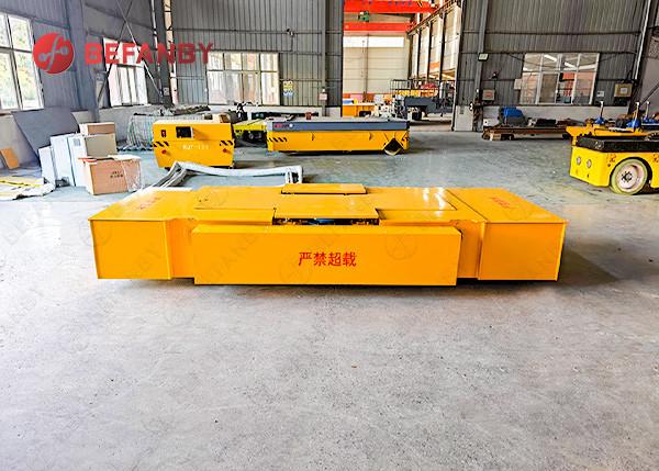 10 Ton Long Lifetime Steel Welding Frame Transfer Vehicle With Battery