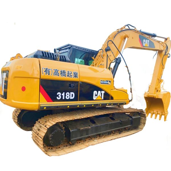 18000 KG Used Cat 318d Excavator with Good Condition and Original Japanese Engine