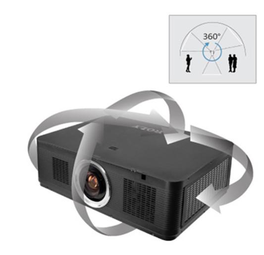 Flyin RL-K1 3D High WUXGA 3LCD Prend en charge le projecteur de cinéma à domicile extérieur 4K Haute luminosité 10000 lumens pour une utilisation en journée