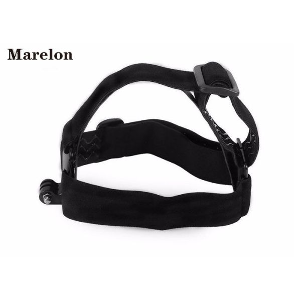 Carbon Fiber Camera Gopro Head Strap Elastic Adjustable Skin Contact Reliable