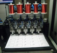 Máquina de implantación de cables de cobre con tarjeta RFID INLAY en hoja YAE-25