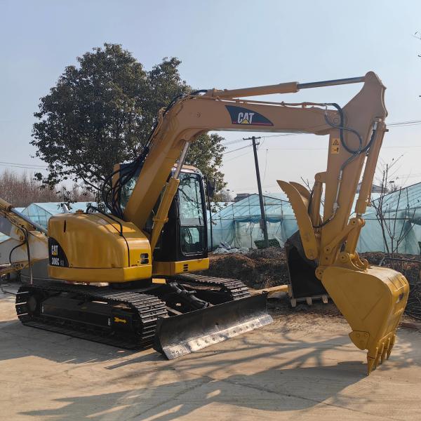 8Ton Used Cat 308C Construction Machinery Excavators 0.35m3 Equipment Digger