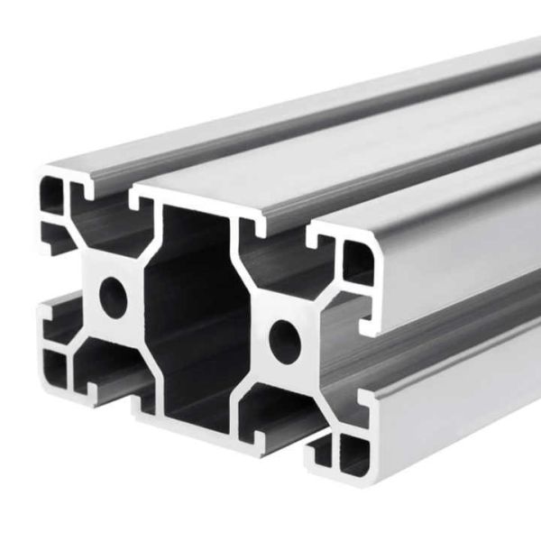 Profilé en alliage d'aluminium extrudé 40*80, profilé en aluminium extrudé à fente en T