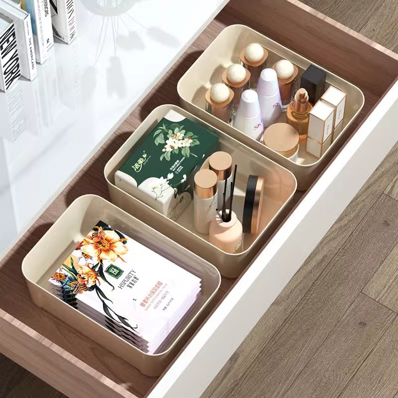 Hot Selling Drawer System Durable Plastic Organizer for Cosmetics Office Supplies Toys Compact Storage Case