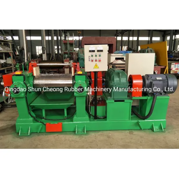 Open Type Two Roll Rubber Mixing Mill | XK-560 Industrial Rubber Mixer