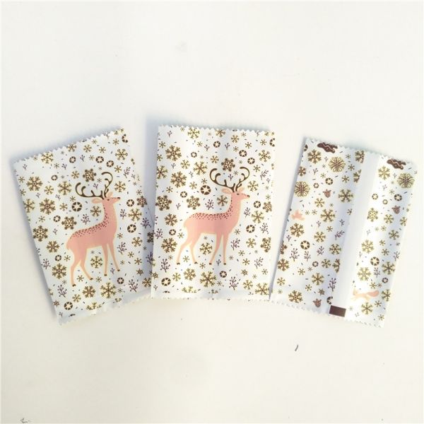 Сумка снэк-бар MOPP CMYK 150micron упаковывая с неровным краем