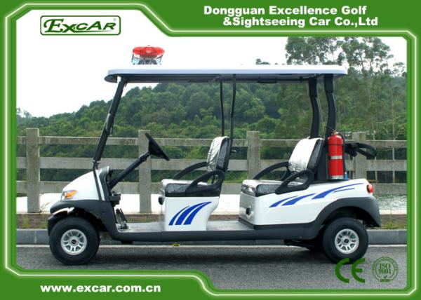 EXCAR 48V 4 assenta o logotipo personalizado da patrulha do carro-patrulha veículo bonde bonde