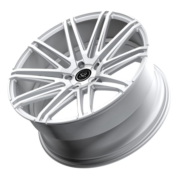 Car rims For BMW 535LI / Gun Metal Machined Customized 19 inch Forged Alloy Rims