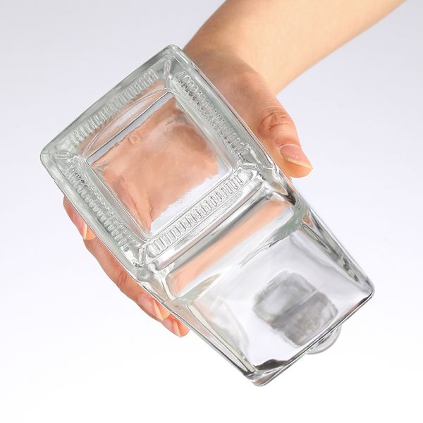 Botella de vidrio de 1L para bebidas alcohólicas licor whisky gin 750ml 1000ml 200ml