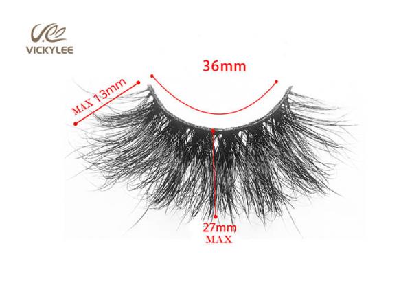 Multilayer  Mink Hair Material 27MM 7D Volume Lashes