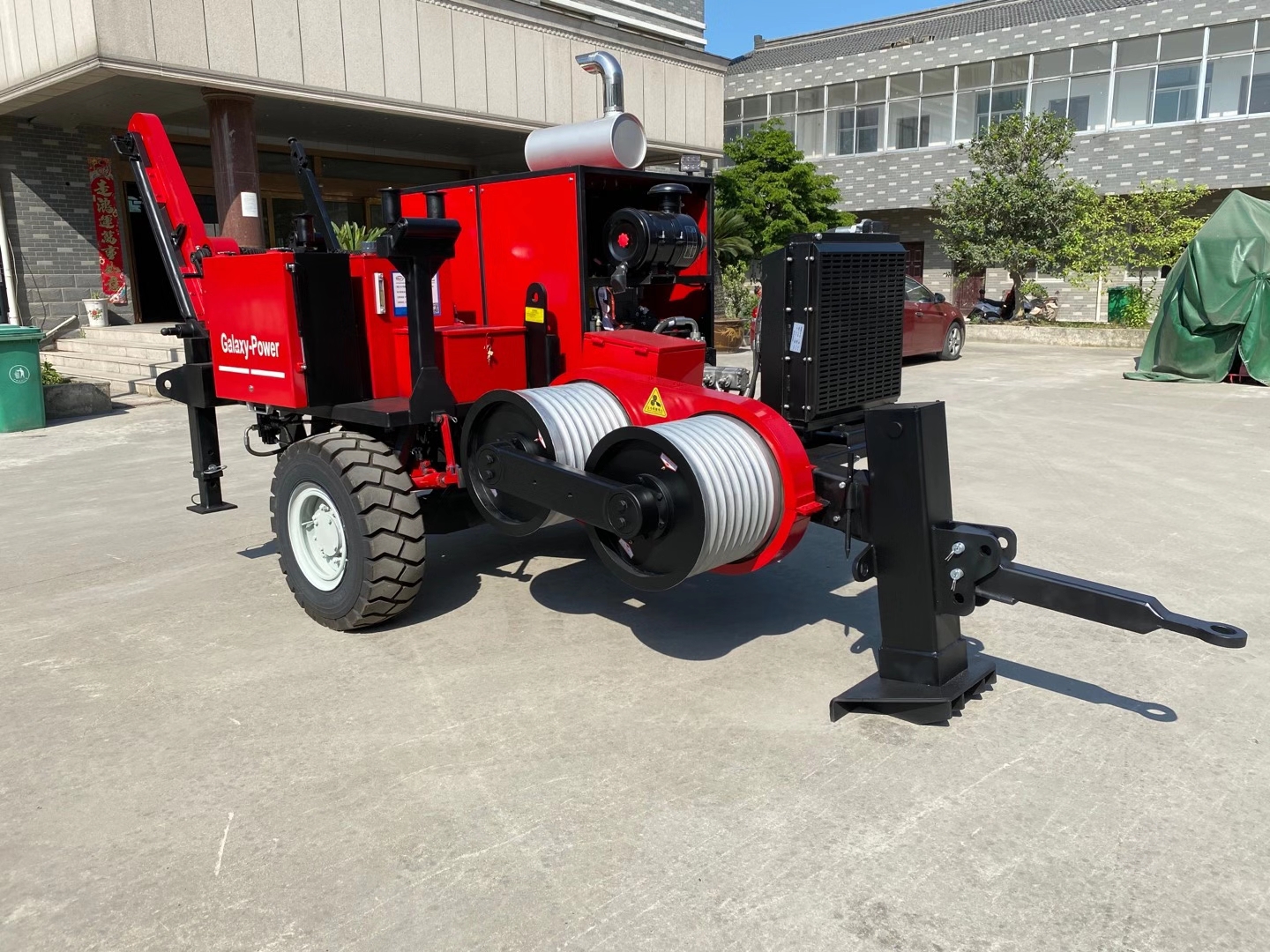 Передающая линия зубчатого кривошипного диска 90kN надземная шнуруя оборудование