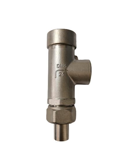PN25 DN15 Cryogenic Safety Relief Valves Stainless Steel Material For LNG LIN LOX LCO2