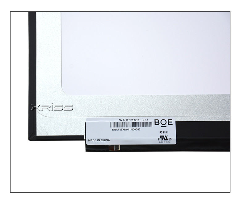 144 Гц Лаботопный ЖК-дисплей Матрица 17.3 Slim 40pin FHD IPS 72% NTSC NV173FHM-N44 V3.1