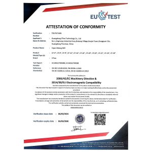 Changfeng Navigation (Dongguan) Technology Co., Ltd. Certifications