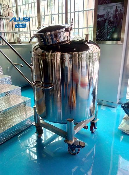 Tanques de armazenamento de aço inoxidável de aço inoxidável do tanque de armazenamento do SUS para a indústria dos cosméticos
