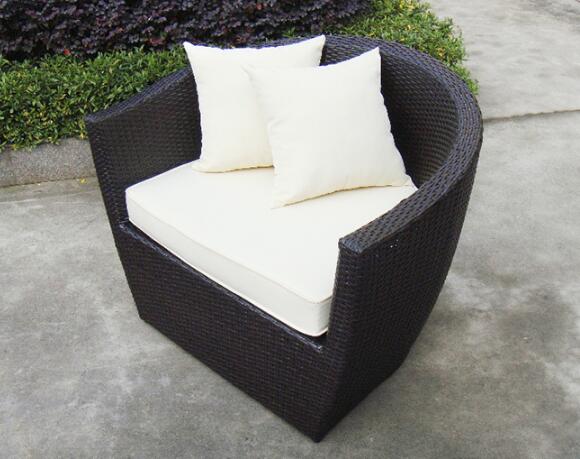 Leisure Aluminium PE Rattan Wicker Sofa sets Outdoor Garden Backyard wicker Patio sofa furniture