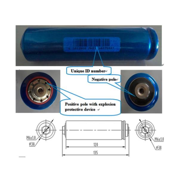 3.2V10Ah 38120S Lithium Battery Cell Headway Manufacturer High Quality Lithium Battery 3.2V10Ah 38120S LiFePO4 Cell