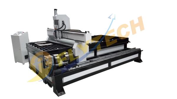 tube cut machine 1325 Plasma cutting machine with rotary axis