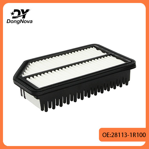 28113-1R100 Automobile Air Filter 31.75x28.45x5.59cm For Hyundai Accent Veloster Kia Rio Soul