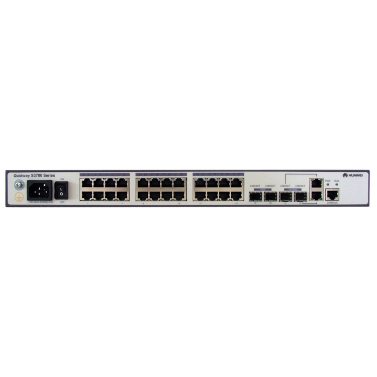Full-Duplex Half-Duplex Communication Stock 100m Network Vlan Switch S3700-28TP-EI-AC