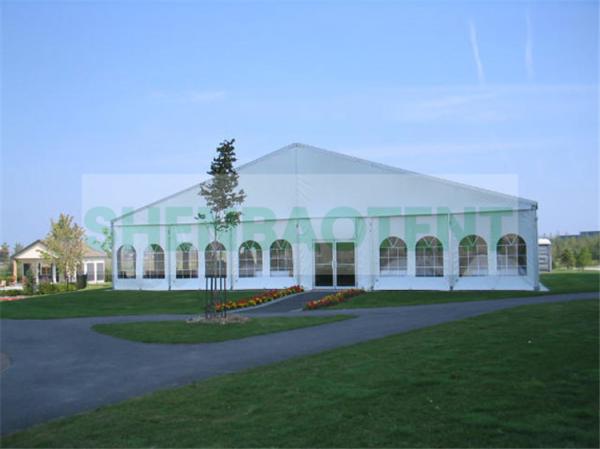 Decorations Marquee Wedding Party Tent , Luxury Wedding Tent Outdoor Set Up