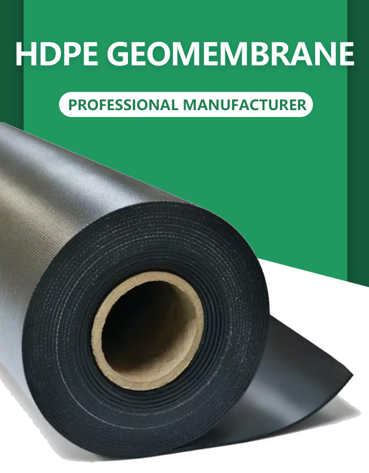 Geomembrana resistente a los rayos UV y antipunción para estanques de peces de polietileno EVA de alta densidad