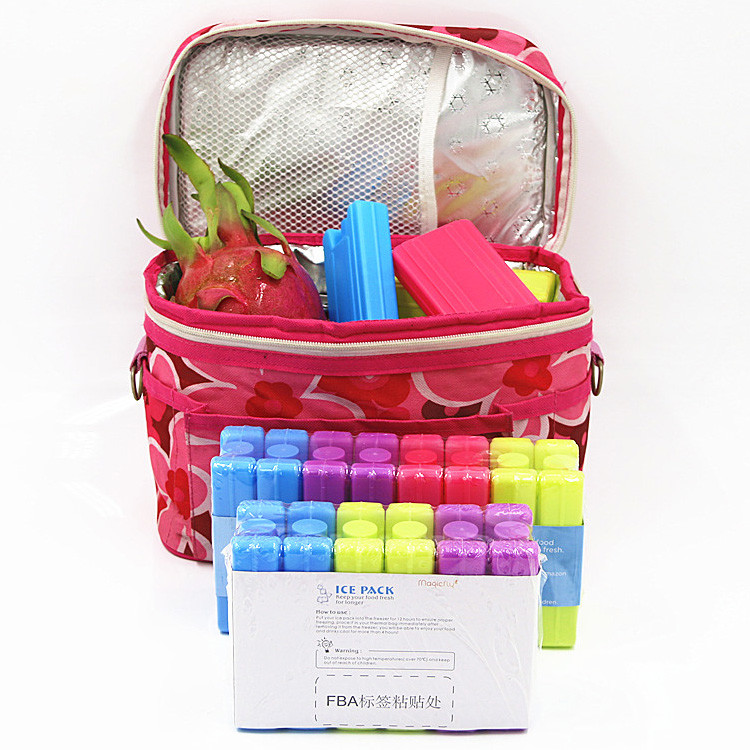 красочным твердым пузыри со льдом ХДПЭ колоризед качеством еды пластиковые широко используют держат холодный охладитель бутылки геля для коробки для завтрака детей