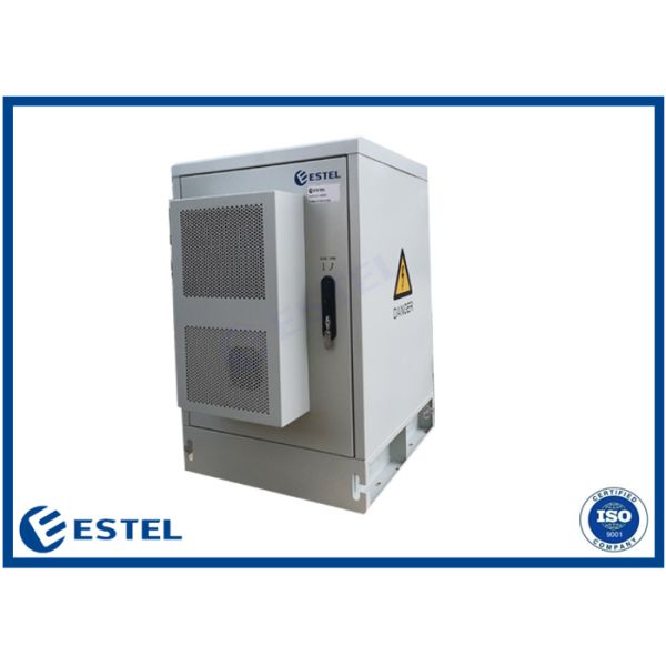 IP55 приложения сети 19 дюймов шкаф телекоммуникаций погодостойкого на открытом воздухе