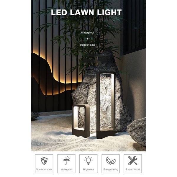 IP65 3000K Outdoor Waterproof LED Garden Lights Environmental Friendly