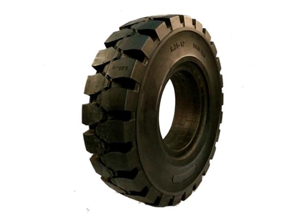 GNSTO 21x8-9 Solid Forklift Tires 448x160mm Size ISO Certification